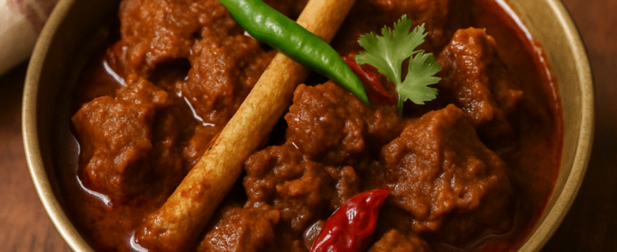 “Khulna Signature Beef Curry with Chui Jhal”